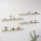 vidaXL - Wandschappen - 4 - st - 115x9x3 - cm - sonoma - eikenkleurig