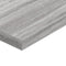 vidaXL - Wandschappen - 4 - st - 40x10x1,5 - cm - bewerkt - hout - grijs - sonoma - eiken