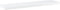 vidaXL - Wandschappen - 4 - st - 40x10x1,5 - cm - bewerkt - hout - hoogglans - wit