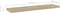 vidaXL - Wandschappen - 4 - st - 40x10x1,5 - cm - bewerkt - hout - sonoma - eikenkleurig