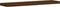 vidaXL - Wandschappen - 4 - st - 40x10x1,5 - cm - bewerkt - hout - bruin - eikenkleur