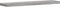 vidaXL - Wandschappen - 4 - st - 40x10x1,5 - cm - bewerkt - hout - grijs - sonoma - eiken
