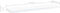 vidaXL - Wandschappen - 4 - st - 40x10x1,5 - cm - bewerkt - hout - wit