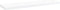 vidaXL - Wandschappen - 4 - st - 40x10x1,5 - cm - bewerkt - hout - wit