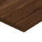 vidaXL - Wandschappen - 4 - st - 40x20x1,5 - cm - bewerkt - hout - bruin - eikenkleur