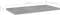 vidaXL - Wandschappen - 4 - st - 40x20x1,5 - cm - bewerkt - hout - betongrijs