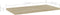 vidaXL - Wandschappen - 4 - st - 40x20x1,5 - cm - bewerkt - hout - sonoma - eikenkleurig