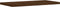 vidaXL - Wandschappen - 4 - st - 40x20x1,5 - cm - bewerkt - hout - bruin - eikenkleur