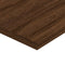 vidaXL - Wandschappen - 4 - st - 40x40x1,5 - cm - bewerkt - hout - bruin - eikenkleur