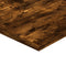 vidaXL - Wandschappen - 4 - st - 40x40x1,5 - cm - bewerkt - hout - gerookt - eikenkleur
