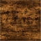 vidaXL - Wandschappen - 4 - st - 40x40x1,5 - cm - bewerkt - hout - gerookt - eikenkleur