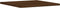 vidaXL - Wandschappen - 4 - st - 40x40x1,5 - cm - bewerkt - hout - bruin - eikenkleur