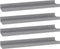 vidaXL - Wandschappen - 4 - st - 40x9x3 - cm - grijs