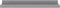 vidaXL - Wandschappen - 4 - st - 40x9x3 - cm - grijs