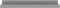vidaXL - Wandschappen - 4 - st - 40x9x3 - cm - grijs