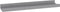vidaXL - Wandschappen - 4 - st - 40x9x3 - cm - grijs