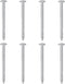 vidaXL - Wandschappen - 4 - st - 40x9x3 - cm - hoogglans - wit