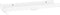 vidaXL - Wandschappen - 4 - st - 40x9x3 - cm - hoogglans - wit