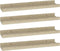 vidaXL - Wandschappen - 4 - st - 40x9x3 - cm - sonoma - eikenkleurig