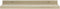 vidaXL - Wandschappen - 4 - st - 40x9x3 - cm - wit - en - sonoma - eikenkleurig