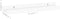 vidaXL - Wandschappen - 4 - st - 40x9x3 - cm - wit