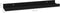 vidaXL - Wandschappen - 4 - st - 40x9x3 - cm - zwart
