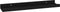vidaXL - Wandschappen - 4 - st - 40x9x3 - cm - zwart