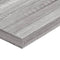 vidaXL - Wandschappen - 4 - st - 60x10x1,5 - cm - bewerkt - hout - grijs - sonoma - eiken