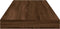 vidaXL - Wandschappen - 4 - st - 60x10x1,5 - cm - bewerkt - hout - bruin - eikenkleur