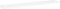 vidaXL - Wandschappen - 4 - st - 60x10x1,5 - cm - bewerkt - hout - wit