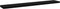 vidaXL - Wandschappen - 4 - st - 60x10x1,5 - cm - spaanplaat - zwart