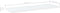 vidaXL - Wandschappen - 4 - st - 60x20x1,5 - cm - bewerkt - hout - wit