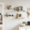 vidaXL - Wandschappen - 4 - st - 60x30x1,5 - cm - spaanplaat - sonoma - eikenkleurig