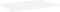 vidaXL - Wandschappen - 4 - st - 60x40x1,5 - cm - bewerkt - hout - wit