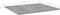 vidaXL - Wandschappen - 4 - st - 60x50x1,5 - cm - bewerkt - hout - betongrijs