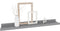vidaXL - Wandschappen - 4 - st - 60x9x3 - cm - grijs