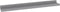 vidaXL - Wandschappen - 4 - st - 60x9x3 - cm - grijs