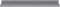 vidaXL - Wandschappen - 4 - st - 60x9x3 - cm - grijs
