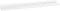 vidaXL - Wandschappen - 4 - st - 60x9x3 - cm - hoogglans - wit