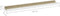 vidaXL - Wandschappen - 4 - st - 60x9x3 - cm - wit - en - sonoma - eikenkleurig