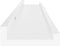 vidaXL - Wandschappen - 4 - st - 60x9x3 - cm - wit