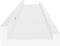 vidaXL - Wandschappen - 4 - st - 60x9x3 - cm - wit
