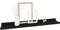 vidaXL - Wandschappen - 4 - st - 60x9x3 - cm - zwart