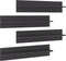 vidaXL - Wandschappen - 4 - st - 80x11,5x18 - cm - spaanplaat - hoogglans - grijs