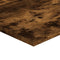 vidaXL - Wandschappen - 4 - st - 80x50x1,5 - cm - bewerkt - hout - gerookt - eikenkleur