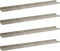 vidaXL - Wandschappen - 4 - st - 80x9x3 - cm - betongrijs
