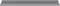 vidaXL - Wandschappen - 4 - st - 80x9x3 - cm - grijs