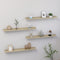 vidaXL - Wandschappen - 4 - st - 80x9x3 - cm - sonoma - eikenkleurig