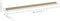 vidaXL - Wandschappen - 4 - st - 80x9x3 - cm - wit - en - sonoma - eikenkleurig