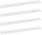 vidaXL - Wandschappen - 4 - st - 80x9x3 - cm - wit